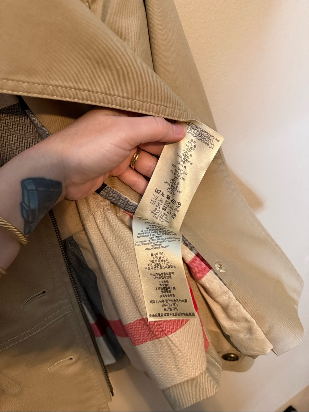 Burberry Brit brookleigh double button trench - Picture 5 of 11